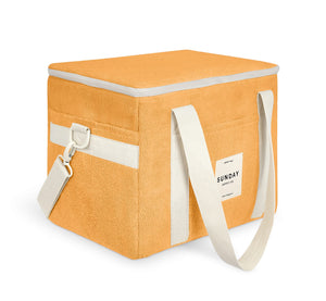 Golden Towelling Cooler Bag